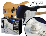 N-Tune On Board Chromatic Electric Guitar Tuner Single Coil