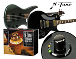 N-Tune On Board Chromatic Electric Guitar Tuner Humbucker